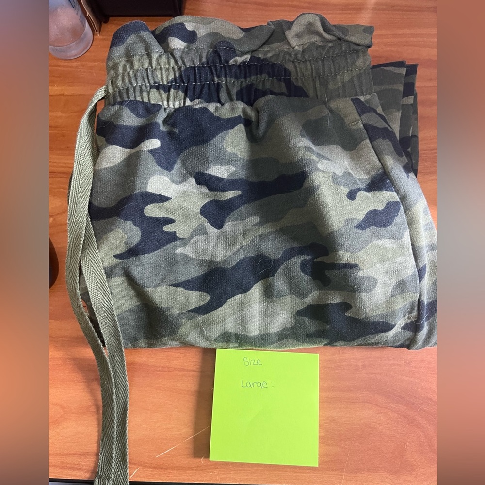 Camo sweats